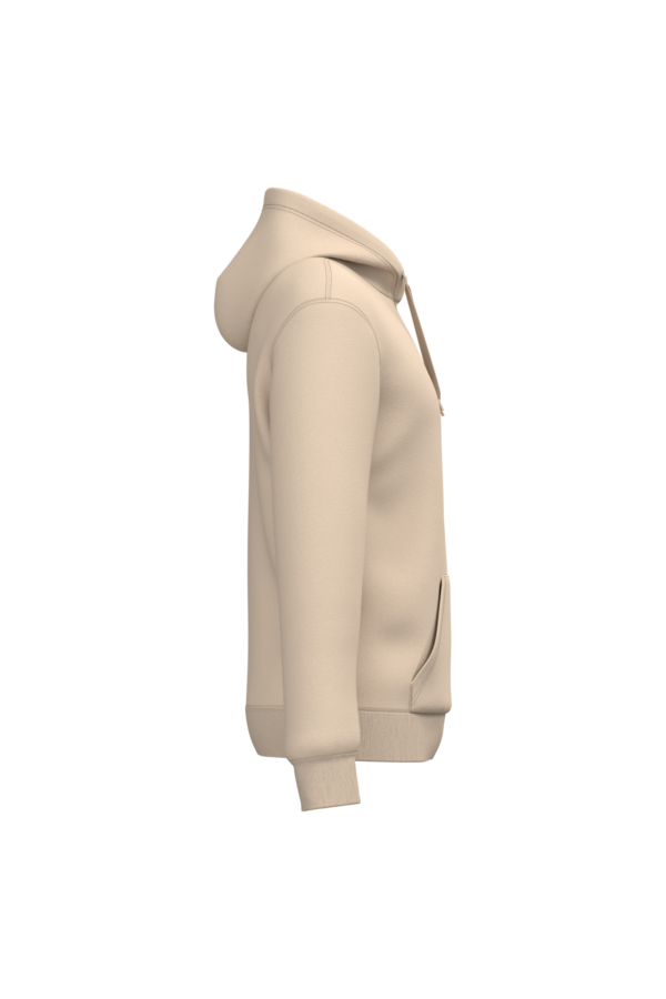 Light Sand SIDE Sweat-shirt recyclé à capuche unisexe