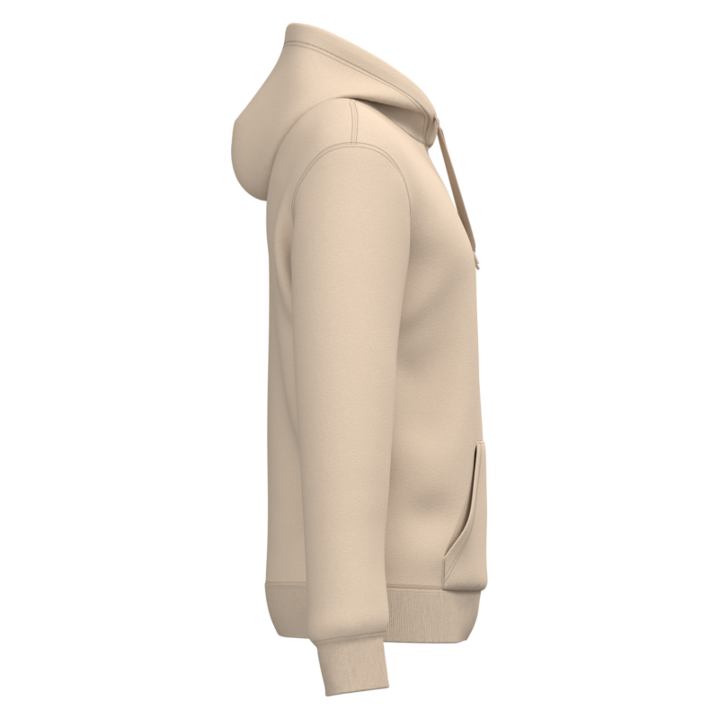 Light Sand SIDE Sweat-shirt recyclé à capuche unisexe