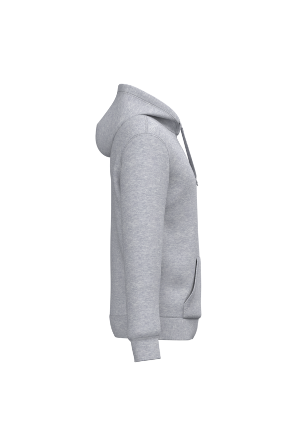 Oxford Grey SIDE Sweat-shirt recyclé à capuche unisexe