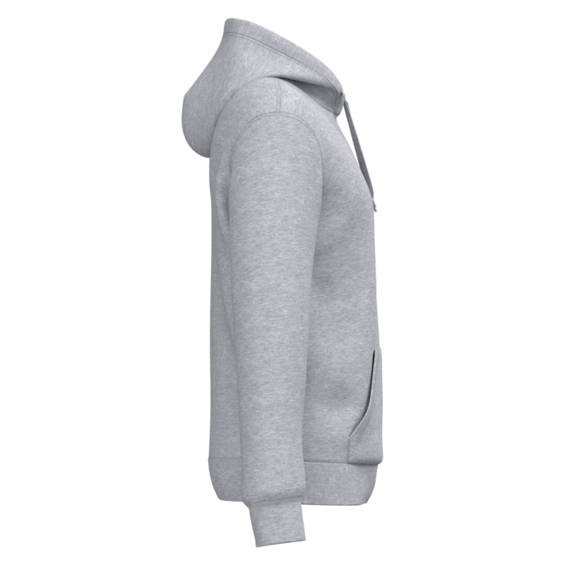Oxford Grey SIDE Sweat-shirt recyclé à capuche unisexe