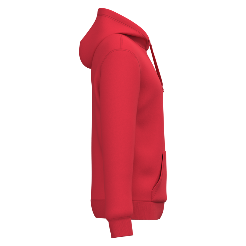 Red SIDE Sweat-shirt recyclé à capuche unisexe