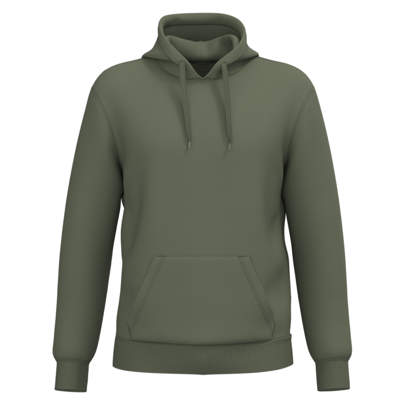 Caper Green FACE Sweat-shirt recyclé à capuche unisexe