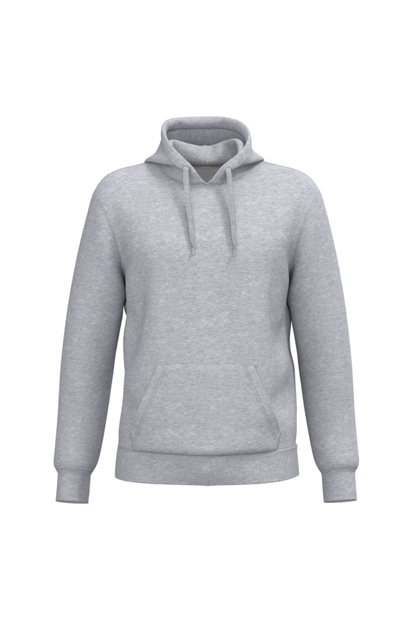 Oxford Grey FACE Sweat-shirt recyclé à capuche unisexe