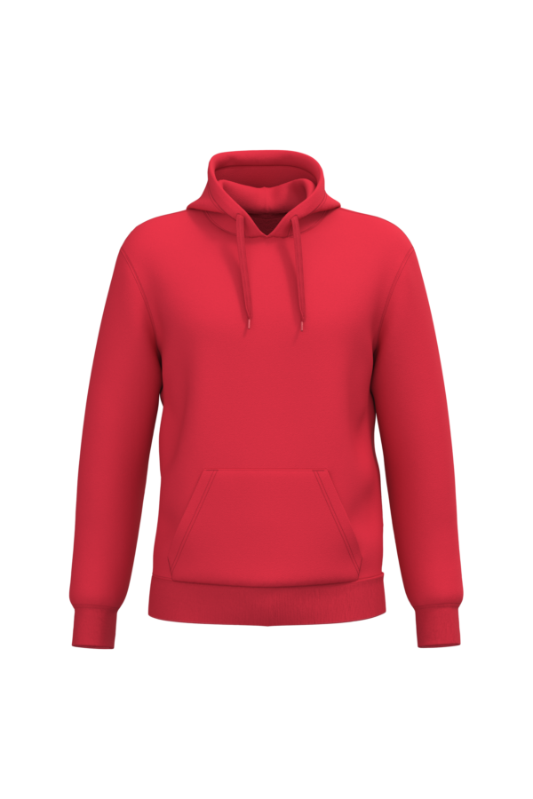 Red FACE Sweat-shirt recyclé à capuche unisexe
