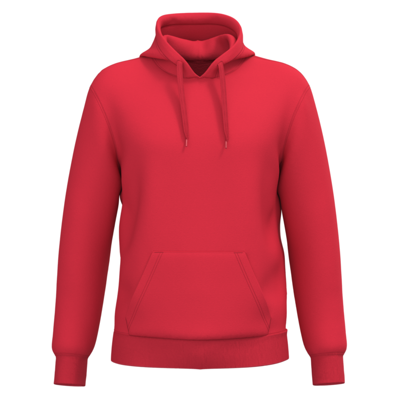 Red FACE Sweat-shirt recyclé à capuche unisexe