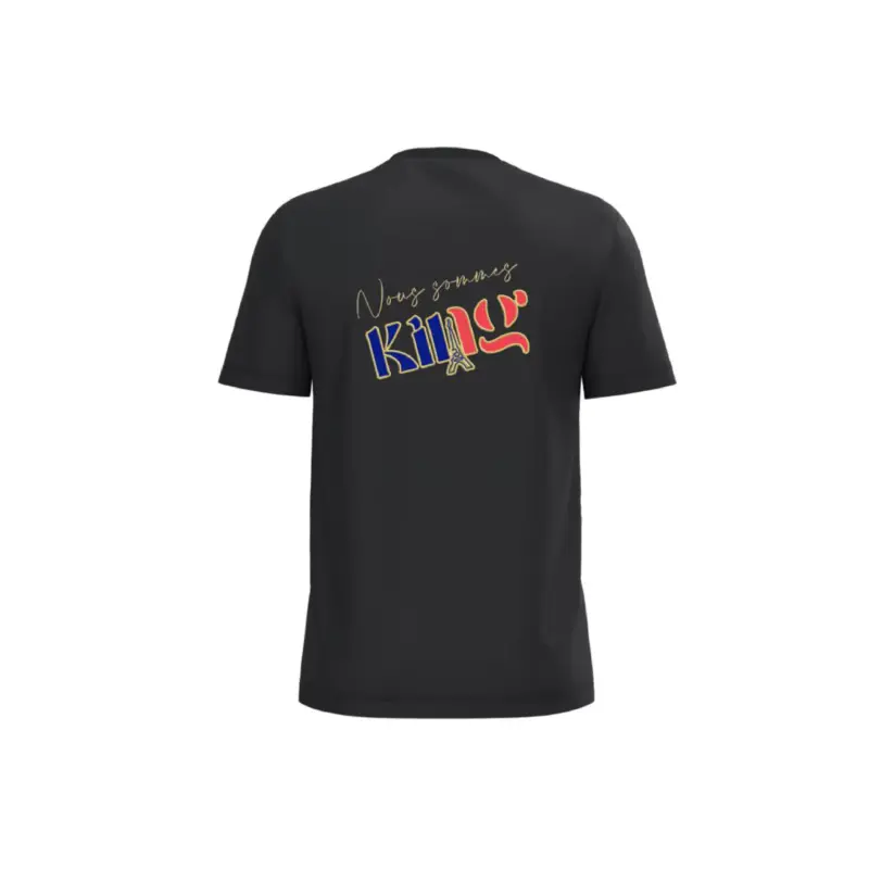 T-shirt HOOPS PARTY - Enfant - Noir