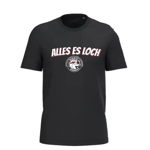 T-shirt Ried'R Kornhole ALLES ES LOCH - noir
