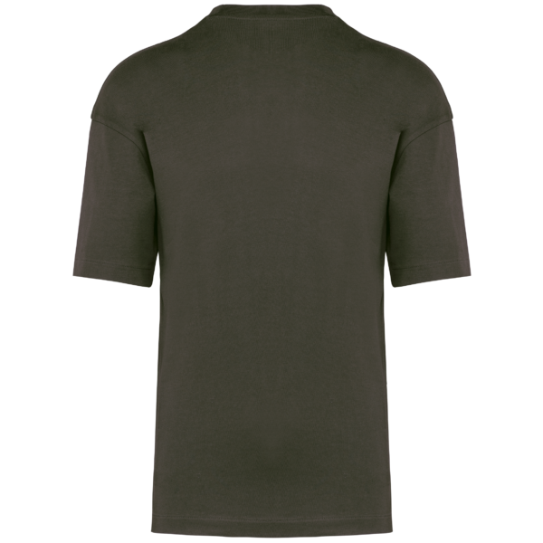 Khaki BACK T-shirt oversize unisexe personnalisable – Club Basketball