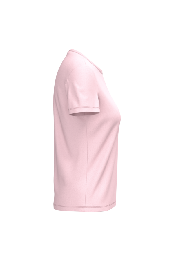 Pale Pink SIDE T-shirt bio coton peigné femme personnalisable – Club Basketball