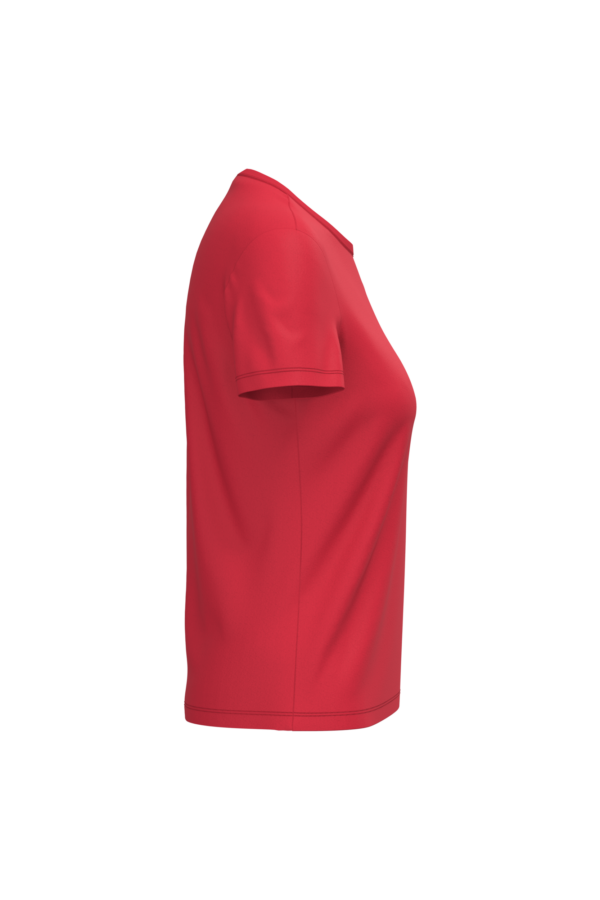 Red SIDE T-shirt bio coton peigné femme personnalisable – Club Basketball