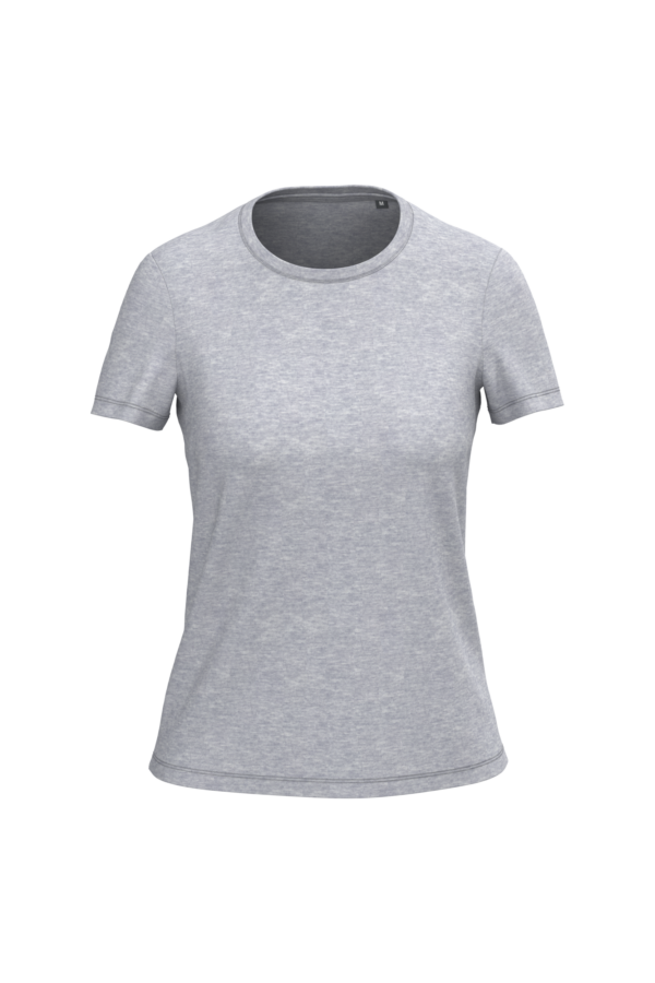 Oxford Grey FACE T-shirt bio coton peigné femme personnalisable – Club Basketball