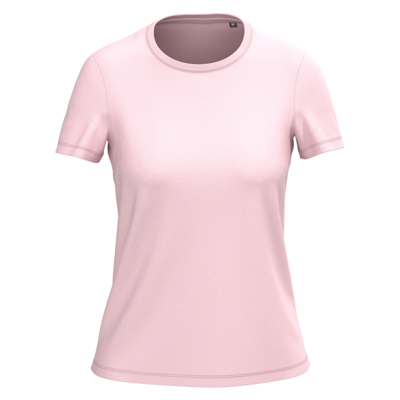 Pale Pink FACE T-shirt bio coton peigné femme personnalisable – Club Basketball