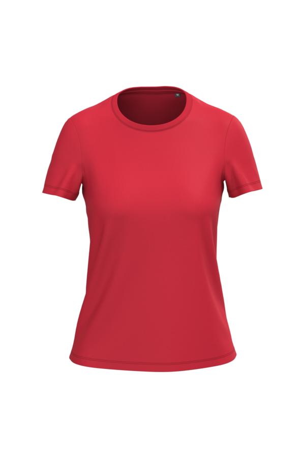 Red FACE T-shirt bio coton peigné femme personnalisable – Club Basketball
