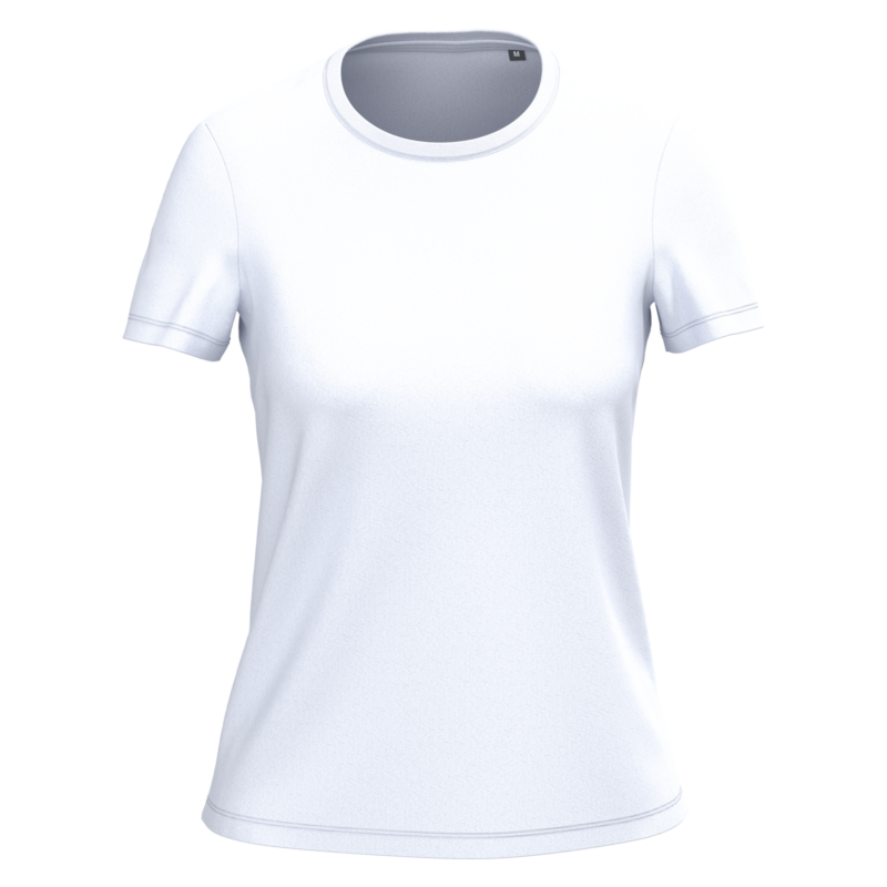 White FACE T-shirt bio coton peigné femme personnalisable – Club Basketball