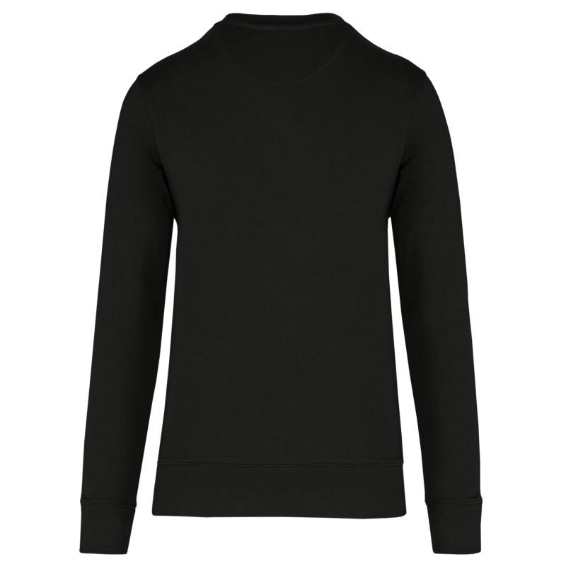 Black BACK Sweat col rond bio écoresponsable enfant personnalisable – Club Basketball