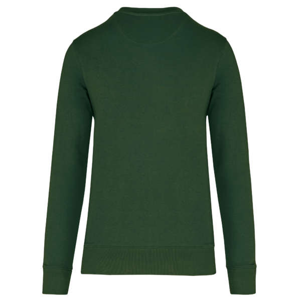 Forest Green BACK Sweat col rond bio écoresponsable enfant personnalisable – Club Basketball