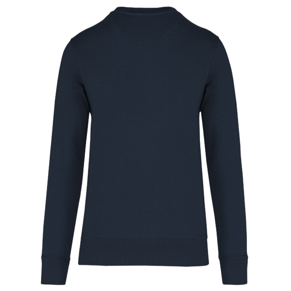 Navy BACK Sweat col rond bio écoresponsable enfant personnalisable – Club Basketball