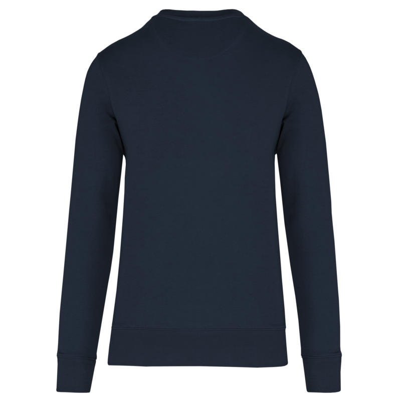 Navy BACK Sweat col rond bio écoresponsable enfant personnalisable – Club Basketball