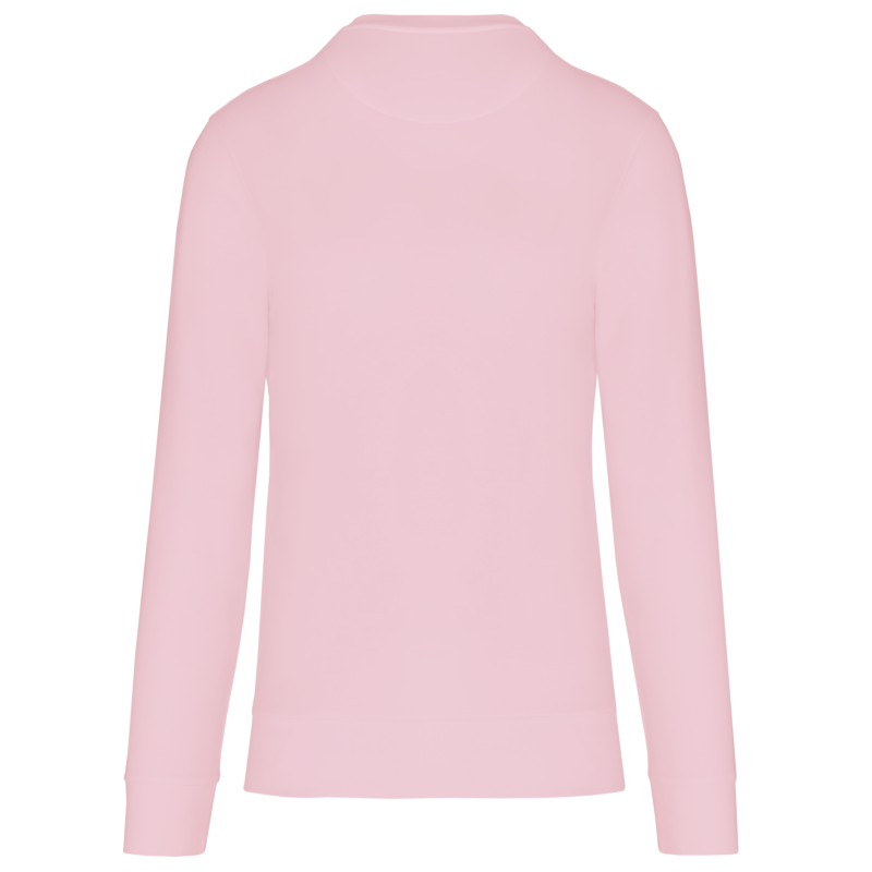 Pale Pink BACK Sweat col rond bio écoresponsable enfant personnalisable – Club Basketball