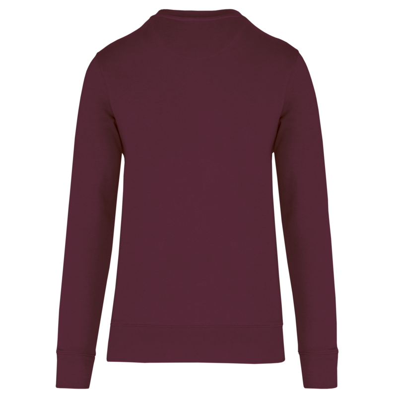 Wine BACK Sweat col rond bio écoresponsable enfant personnalisable – Club Basketball