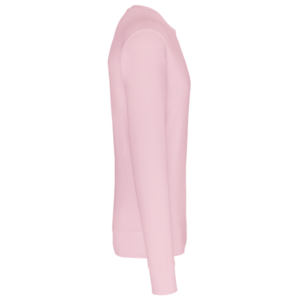 Pale Pink SIDE Sweat col rond bio écoresponsable enfant personnalisable – Club Basketball