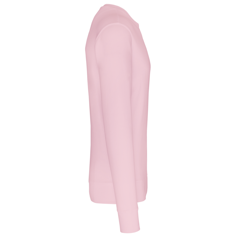 Pale Pink SIDE Sweat col rond bio écoresponsable enfant personnalisable – Club Basketball