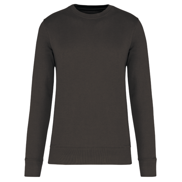 Dark Grey FACE Sweat col rond bio écoresponsable enfant personnalisable – Club Basketball