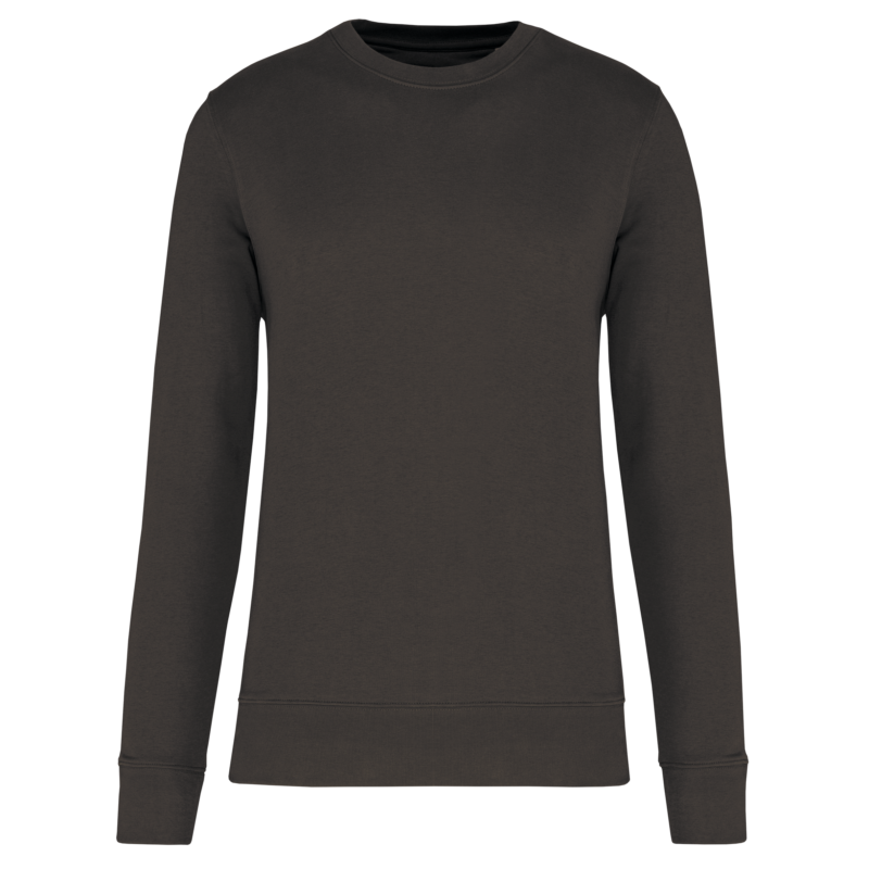 Dark Grey FACE Sweat col rond bio écoresponsable enfant personnalisable – Club Basketball