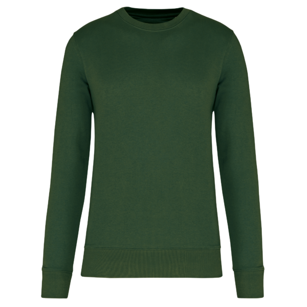 Forest Green FACE Sweat col rond bio écoresponsable enfant personnalisable – Club Basketball