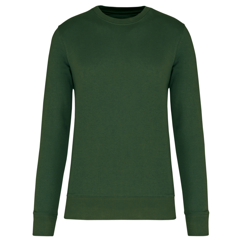 Forest Green FACE Sweat col rond bio écoresponsable enfant personnalisable – Club Basketball