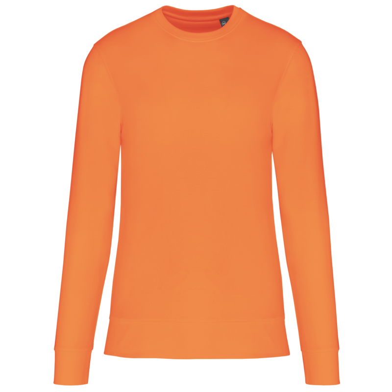 Light Orange FACE Sweat col rond bio écoresponsable enfant personnalisable – Club Basketball
