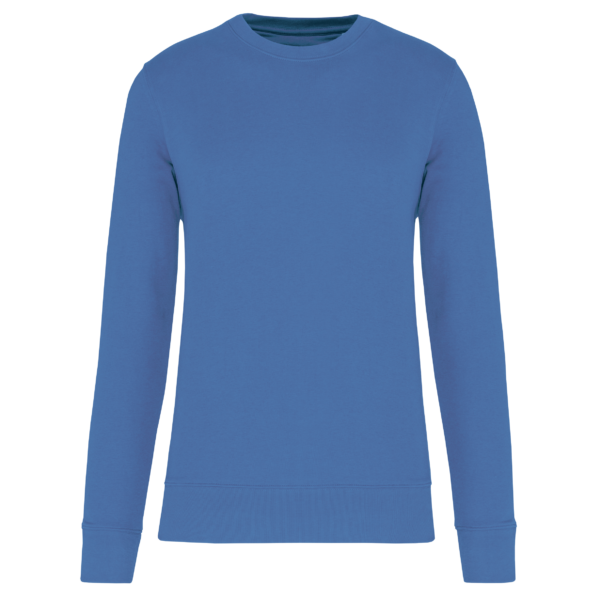 Light Royal Blue FACE Sweat col rond bio écoresponsable enfant personnalisable – Club Basketball
