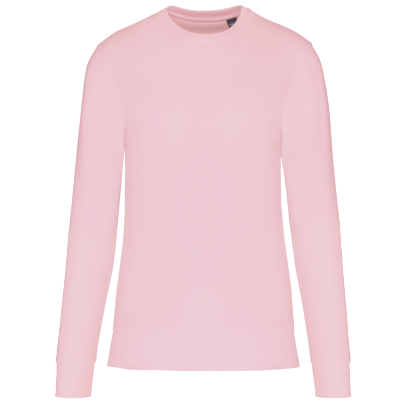 Pale Pink FACE Sweat col rond bio écoresponsable enfant personnalisable – Club Basketball