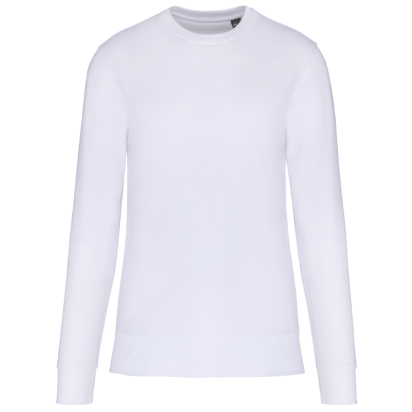 White FACE Sweat col rond bio écoresponsable enfant personnalisable – Club Basketball