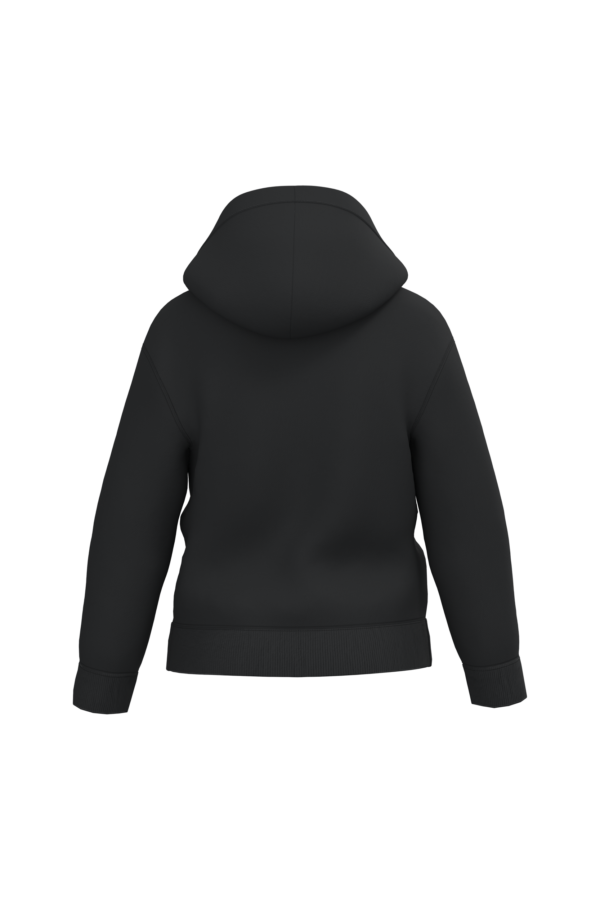 Black BACK Sweat à capuche recyclé enfant personnalisé DTF – Club Basketball