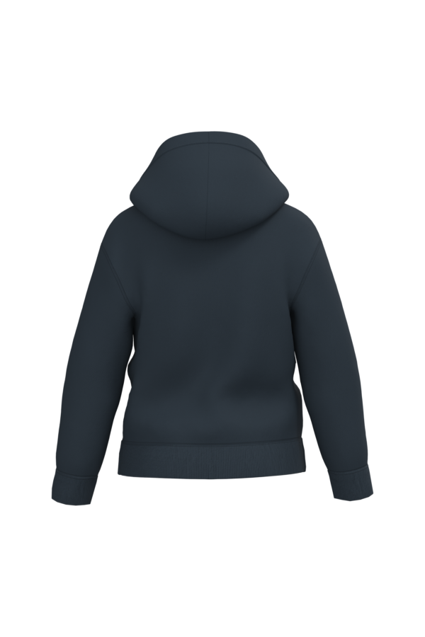 Navy BACK Sweat à capuche recyclé enfant personnalisé DTF – Club Basketball