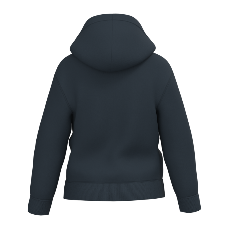 Navy BACK Sweat à capuche recyclé enfant personnalisé DTF – Club Basketball