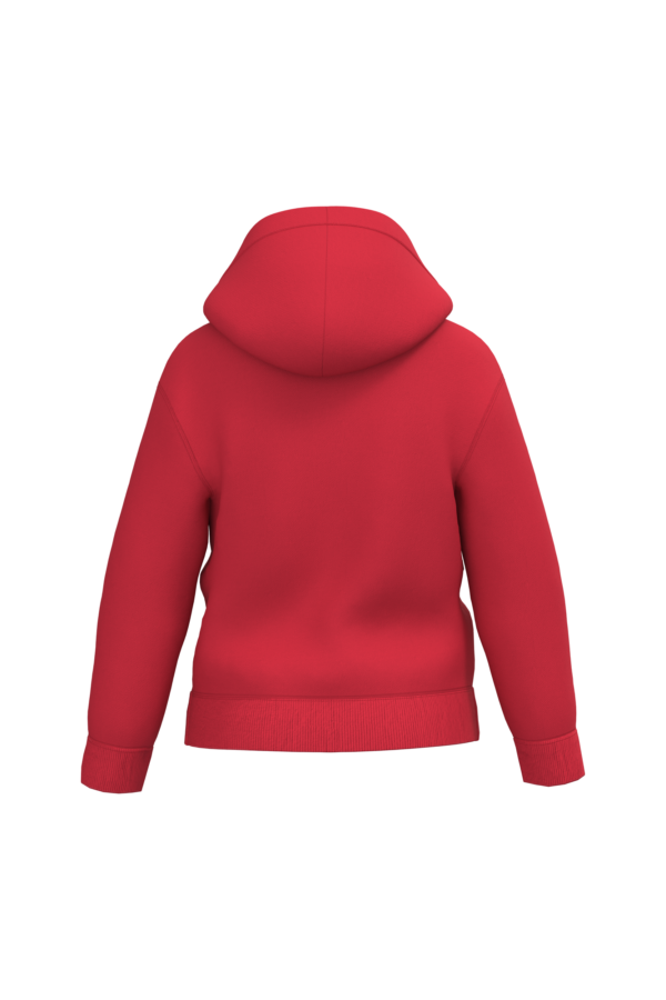 Red BACK Sweat à capuche recyclé enfant personnalisé DTF – Club Basketball