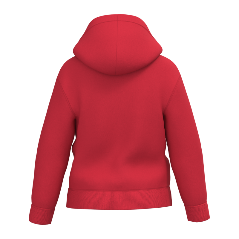 Red BACK Sweat à capuche recyclé enfant personnalisé DTF – Club Basketball