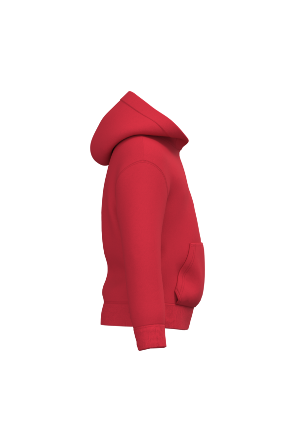 Red SIDE Sweat à capuche recyclé enfant personnalisé DTF – Club Basketball