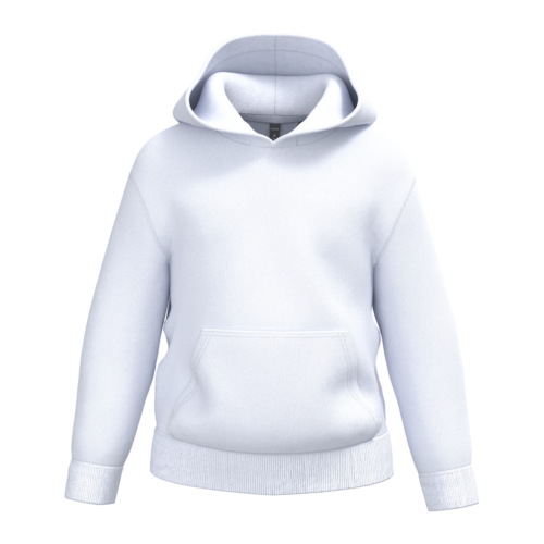 Sweat à capuche recyclé enfant personnalisé DTF – Club Basketball