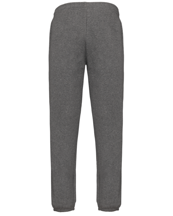 Grey Heather BACK Pantalon molleton bio écoresponsable homme personnalisable – Club Basketball