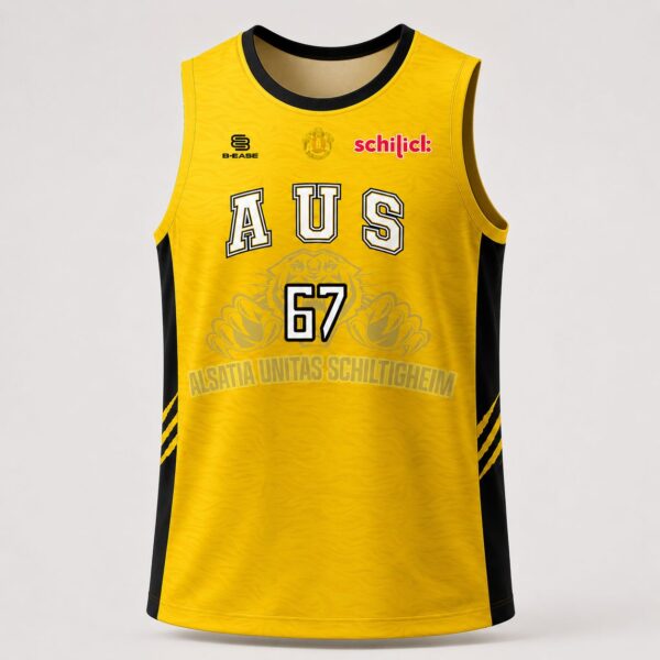 Maillot de BASKETBALL avec nom et numéro - Schiltigheim