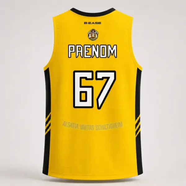 Maillot de BASKETBALL avec nom et numéro - Schiltigheim