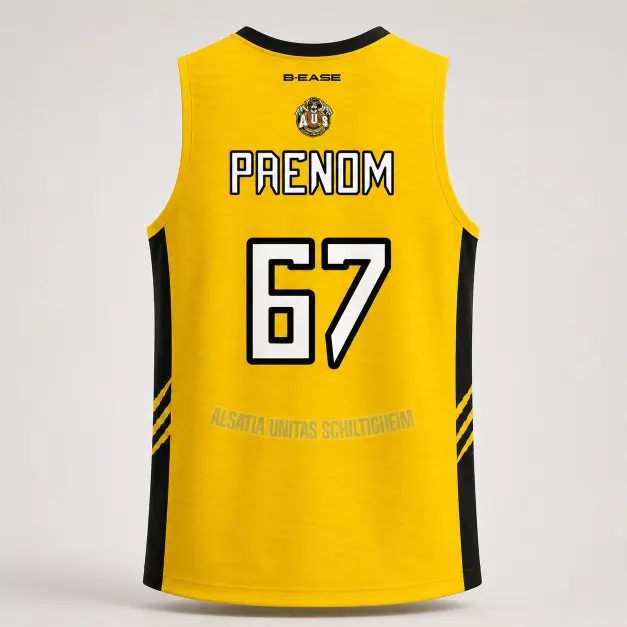 Maillot de BASKETBALL avec nom et numéro - Schiltigheim