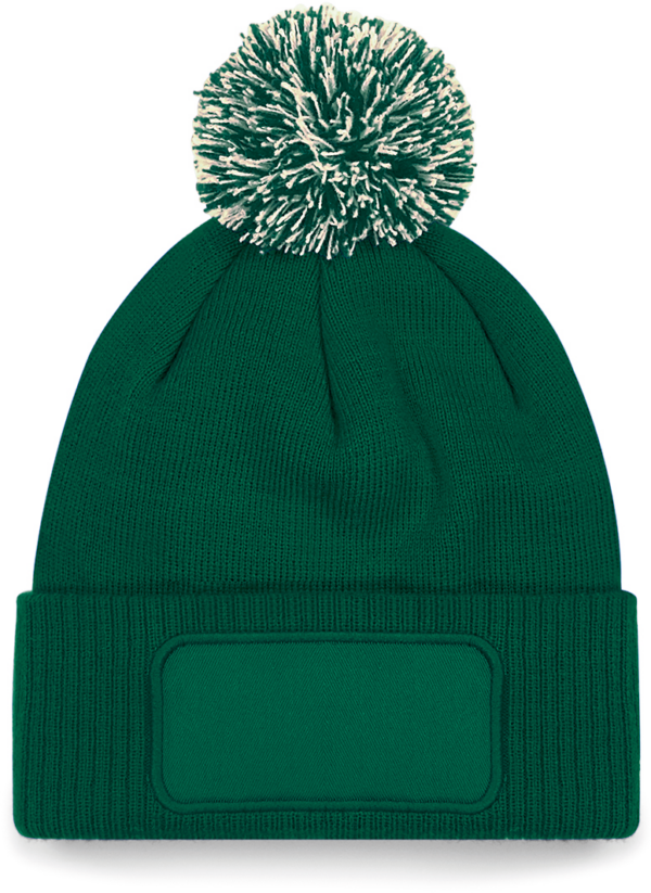 Bonnet à pompon patch Snowstar®