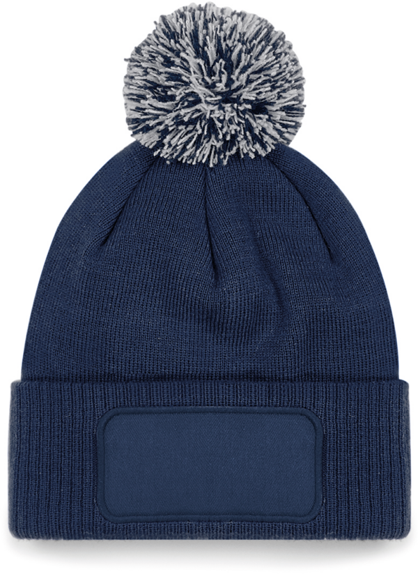 Bonnet à pompon patch Snowstar®