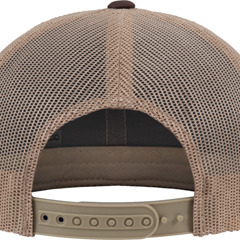 Casquette retro trucker bicolore