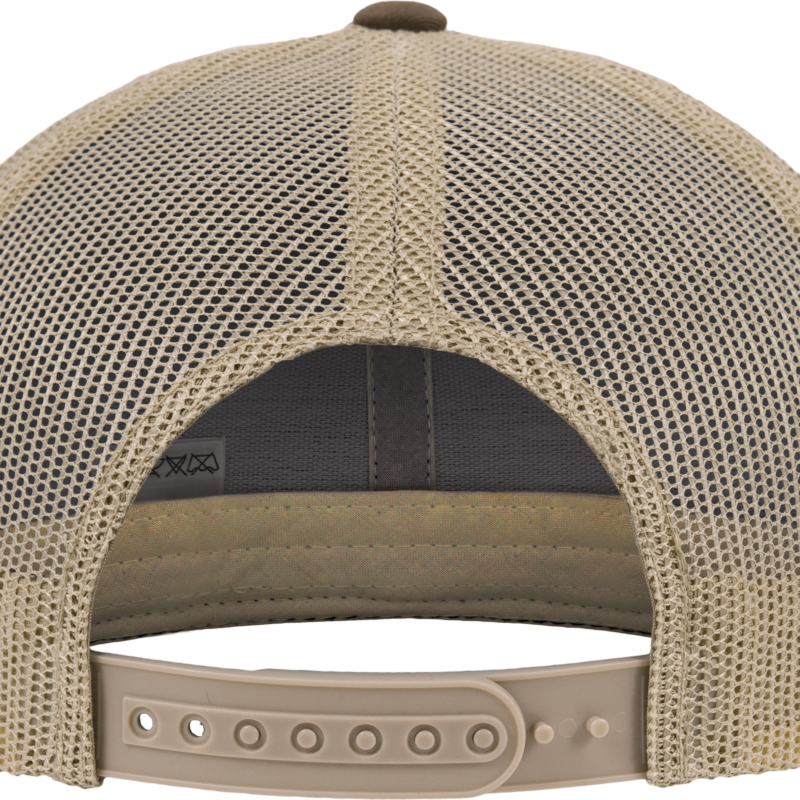 Casquette retro trucker bicolore