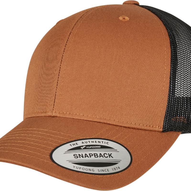 Casquette retro trucker bicolore
